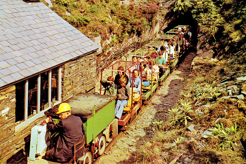 The Miners Tramway at Llechwedd Slate Caverns